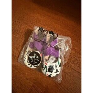 Monkey Feet Baby Hocus Pocus inspired Moccasins 0-3M